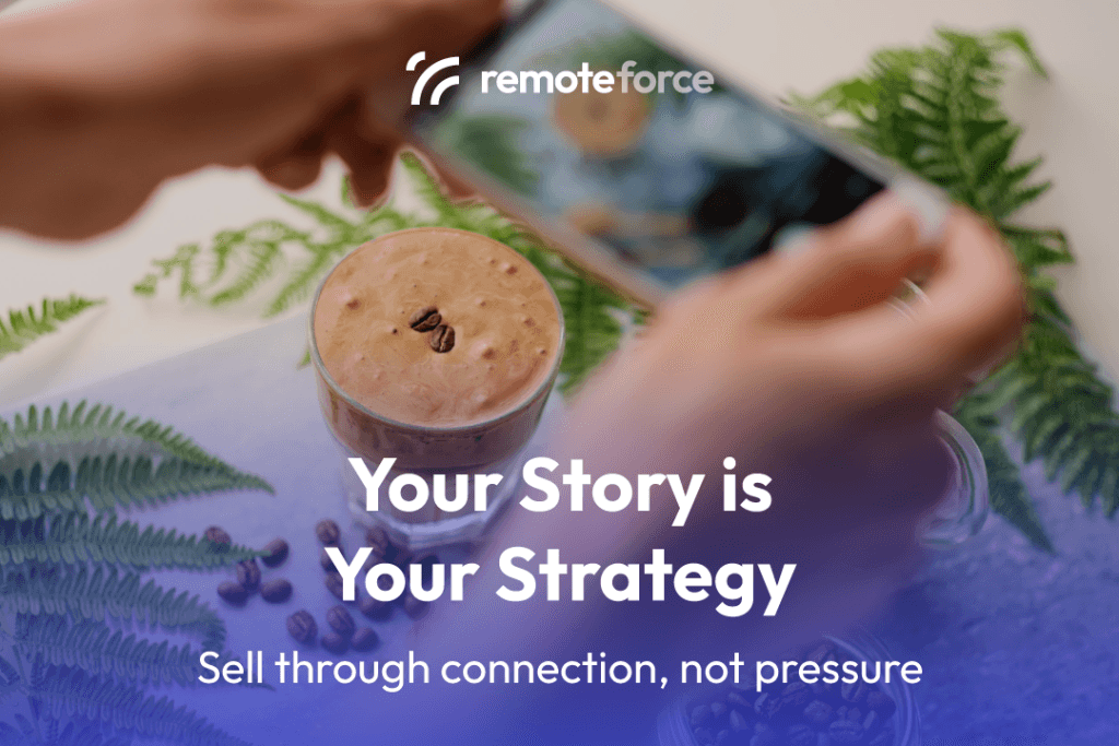 Selling a Coffee with Storytelling