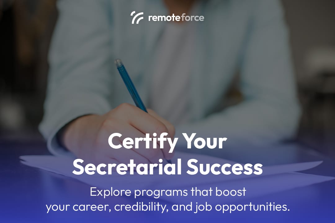 Top Secretarial Certification Programs to Boost Your Career
