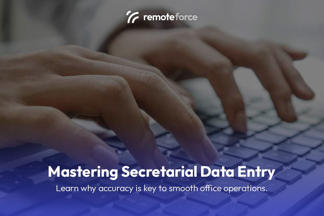 What Secretarial Data Entry Tasks Involve?