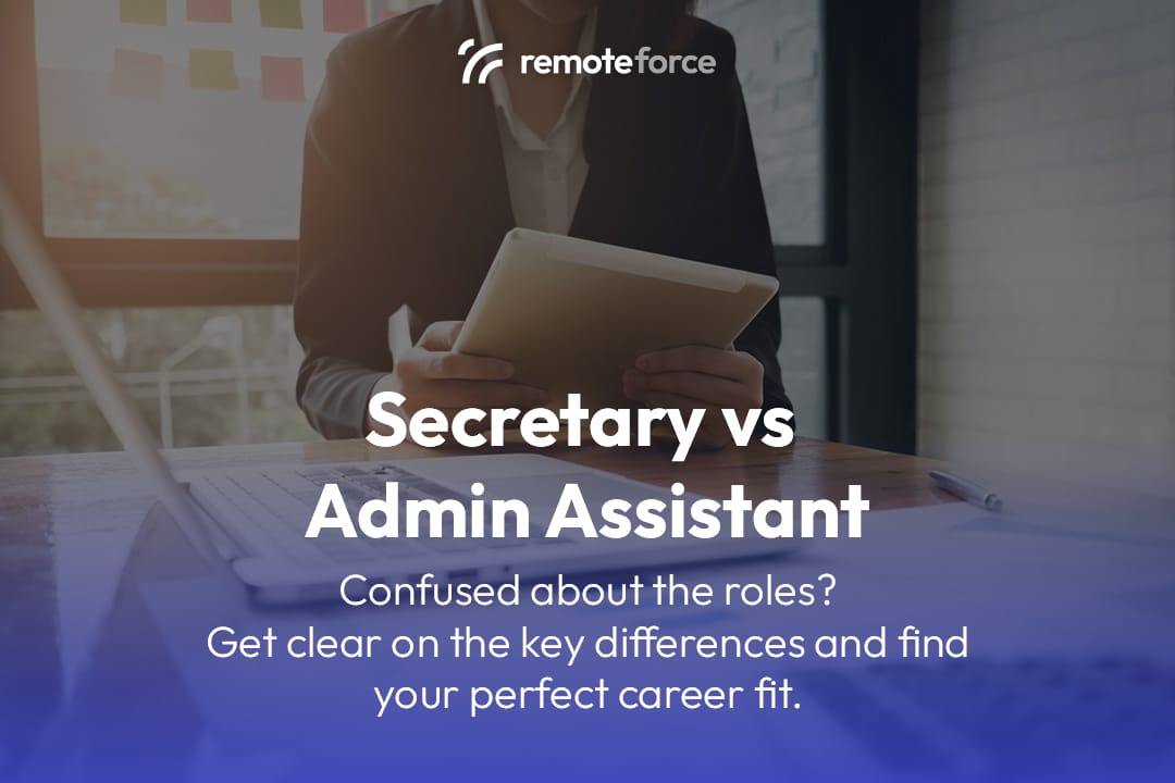 Secretary vs Admin Assistant: Key Differences Explained