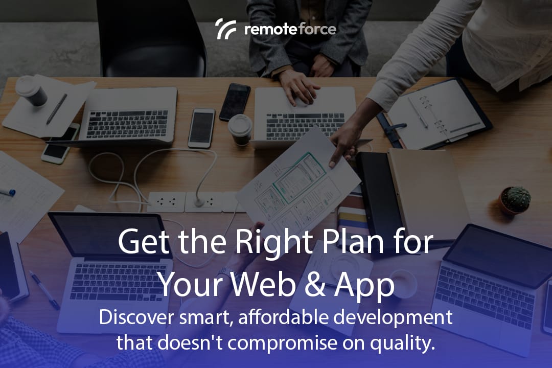 Get the Right Plan for Your Web & App