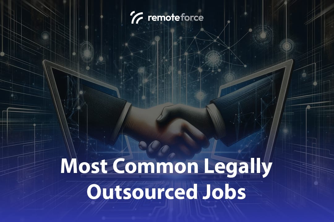 Most Common Legally Outsourced Jobs by Companies